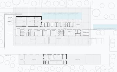 Krematorium Thun - Grundriss