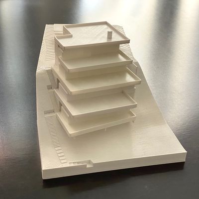 Terrassenhaus Mühlehaldenstrasse - 3D-Print